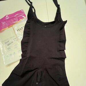 Compression Bodysuit Shapewear  Yianna 5258 Black| Size 2XL/3XL NWT